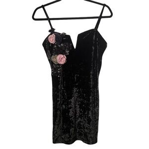 Disturbia Black Dita Bodycon Mini Dress NWT Size US 6